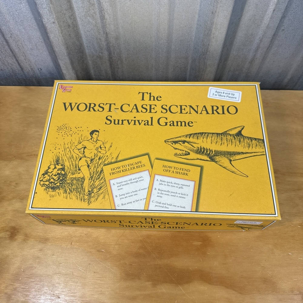 The Worst-Case Scenario Survival Game Board Game Complete